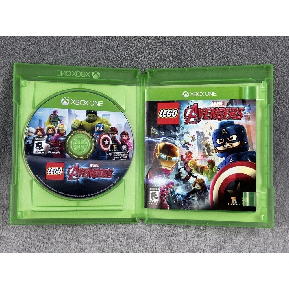 LEGO Marvels Avengers Microsoft Xbox One 2016 Video Game Complete‎ Tested